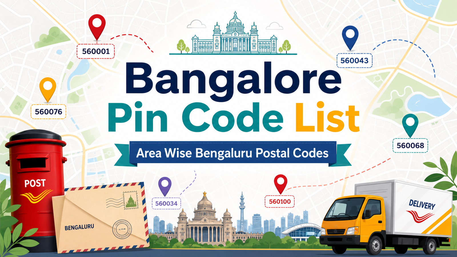 Bangalore PIN Code List